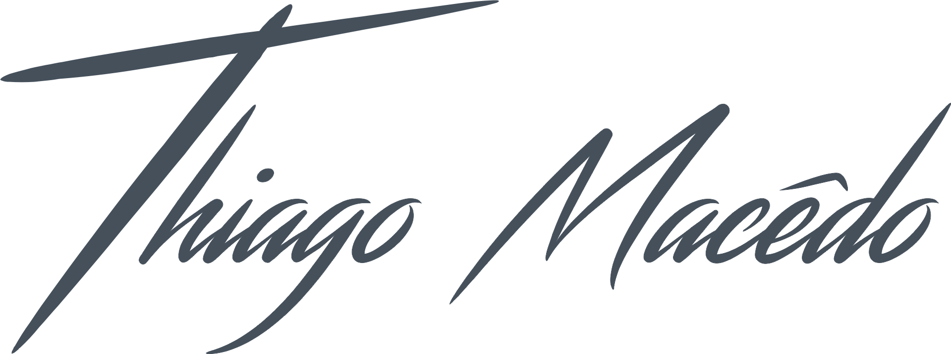 Logo pessoal de Thiago Macêdo